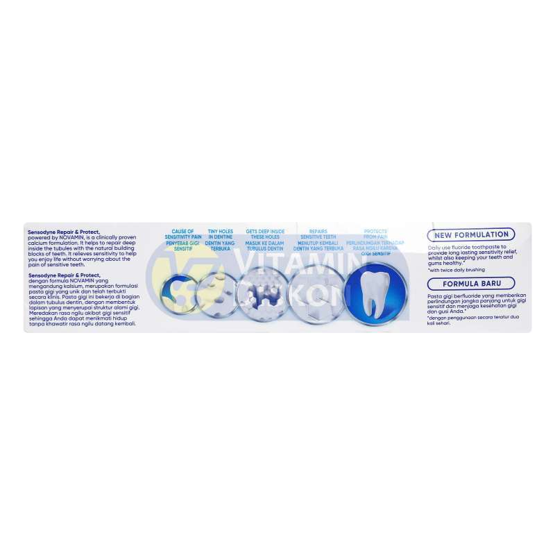SENSODYNE EXTRA FRESH REPAIR AND PROTECT 100 G
