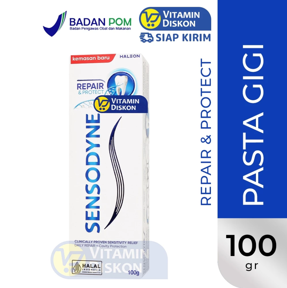 SENSODYNE WHITENING REPAIR AND PROTECT DEEP PROTECTION 100GR