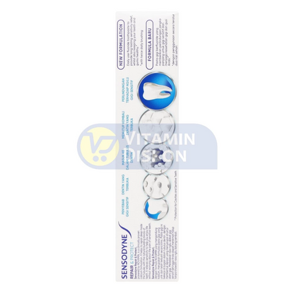 SENSODYNE WHITENING REPAIR AND PROTECT DEEP PROTECTION 100GR