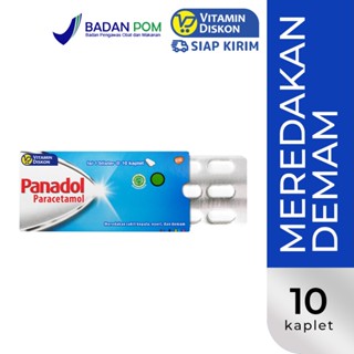 PANADOL BIRU CAPLET 1 STRIP ISI 10 TABLET