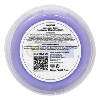 OMNISKIN MINI SIZE CLEANSING BALM BANANA SPLIT 20GR