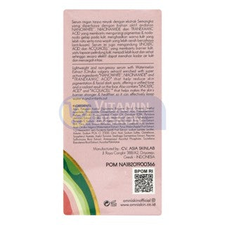 OMNISKIN WATERMELON GLOW WATERFULL WHITENING SERUM 20ML