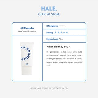 HALE ALL ROUNDER GEL CREAM MOISTURIZER 40GR