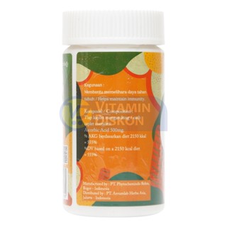 HERBILOGY DAILYDOSE VITAMIN C 500 MG 30 TABS