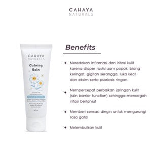 CAHAYA NATURALS CALMING BALM - 60 ML