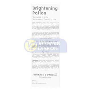 HALE BRIGHTENING POTION 15ML