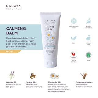 CAHAYA NATURALS CALMING BALM - 60 ML