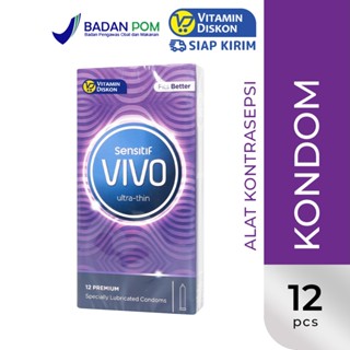 VIVO KONDOM ULTRA THIN - ISI 12