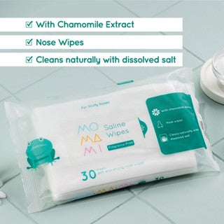 MOMAMI SALINE WIPES 30 SHEETS