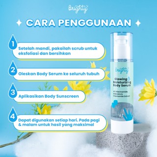 BRIGHTY GLOWING AND MOISTURIZING BODY SERUM 105GR