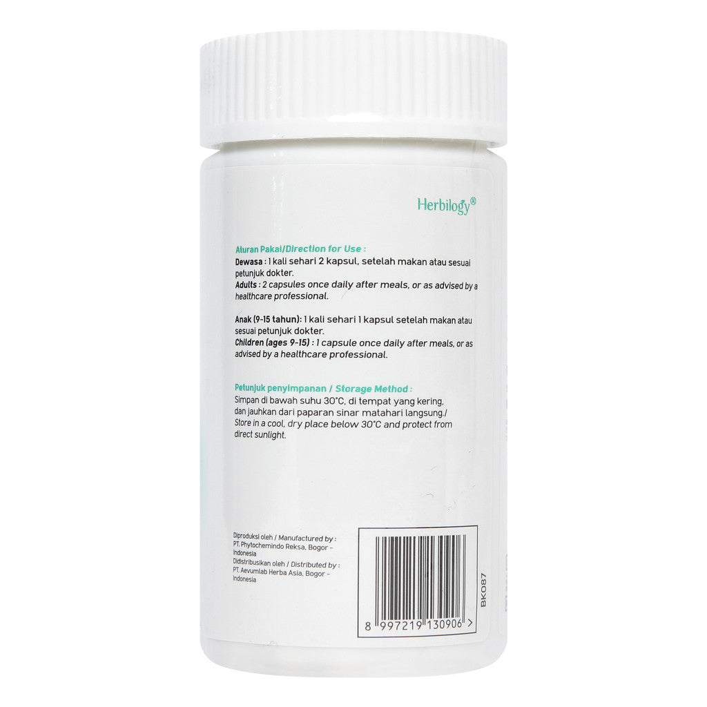 HERBILOGY VITA DAILY MAGNESIUM 30 CAPSULE