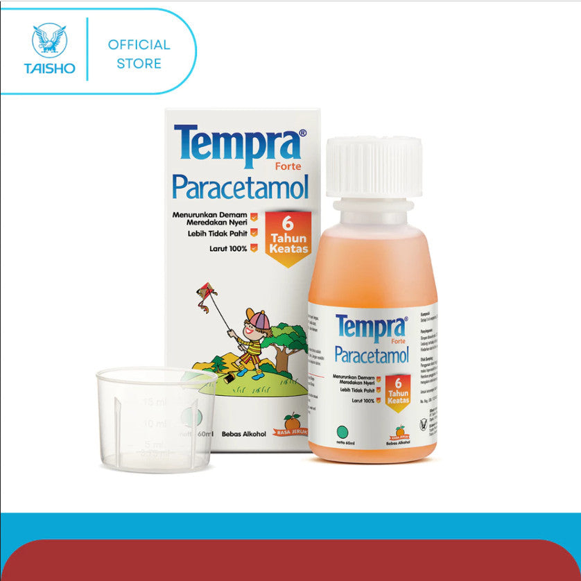 TEMPRA FORTE PARACETAMOL 60ML RASA JERUK