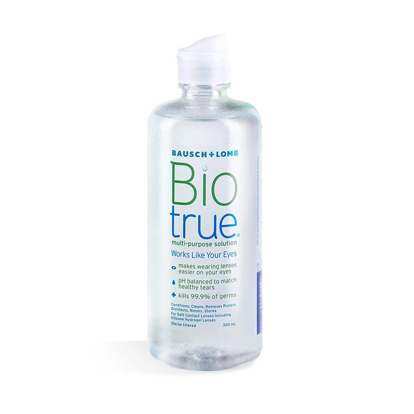 BAUSCH + LOMB BIO TRUE MULTI PURPOSE SOLUTION 300 ML