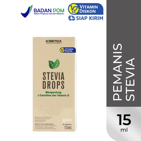 GENETICA STEVIA DROPS 15 ML