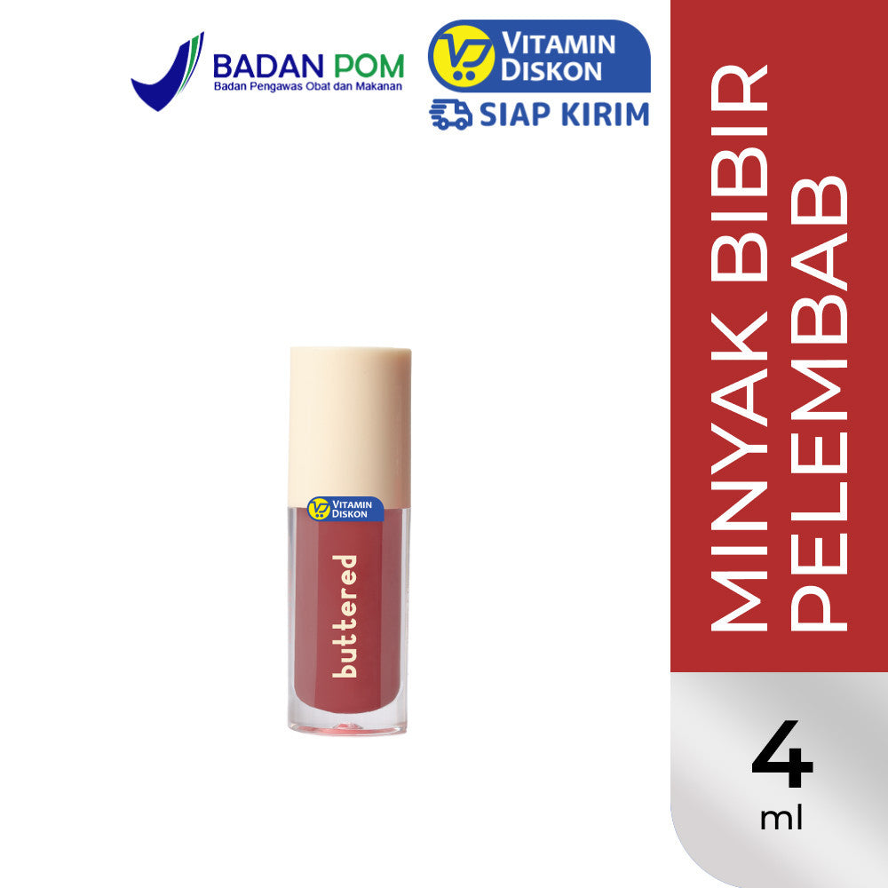 BUTTERED LIP OIL 4 ML PLUM BERRY