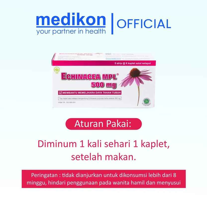 ECHINACEA MPL 500 MG 1 BOX ISI 5 STRIP