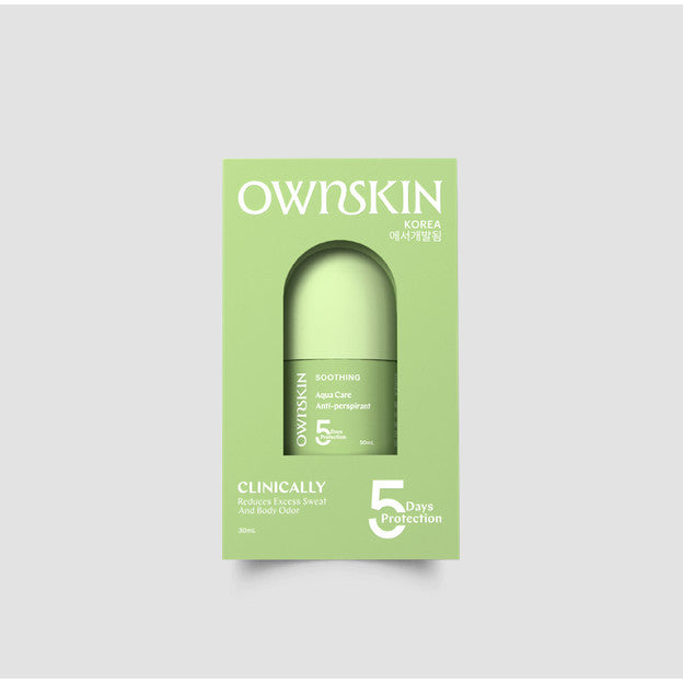 OWNSKIN ANTI PERSPIRANT SOOTHING AQUA CARE 30ML