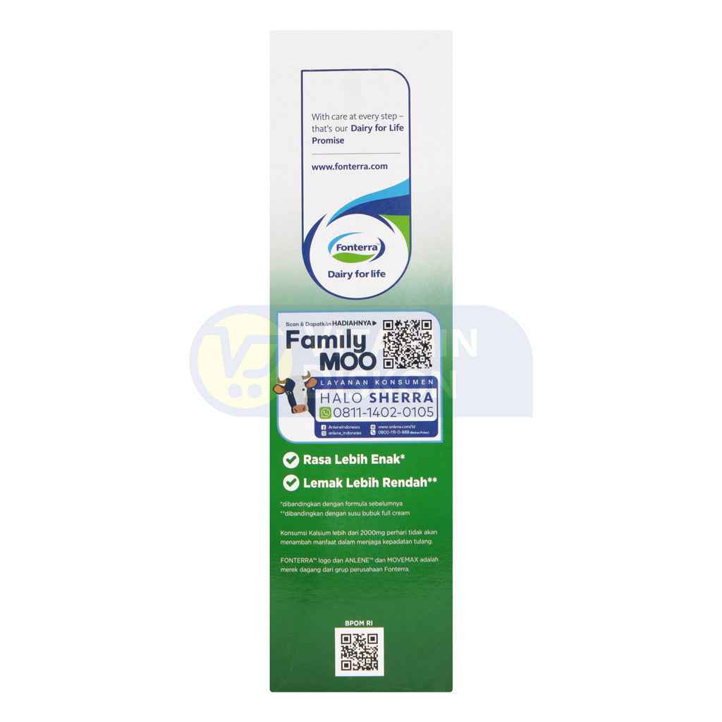 ANLENE ACTIFIT VANILLA 560G | SUSU BUBUK DEWASA, RASA VANILLA, KESEHATAN TULANG, SENDI, OTOT, KALSIUM, KOLAGEN, MAGNESIUM, ZINC, DAYA TAHAN TUBUH