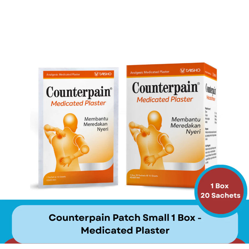 COUNTERPAIN MEDICATE PLESTER SMALL 1 BOX 20 SACHET