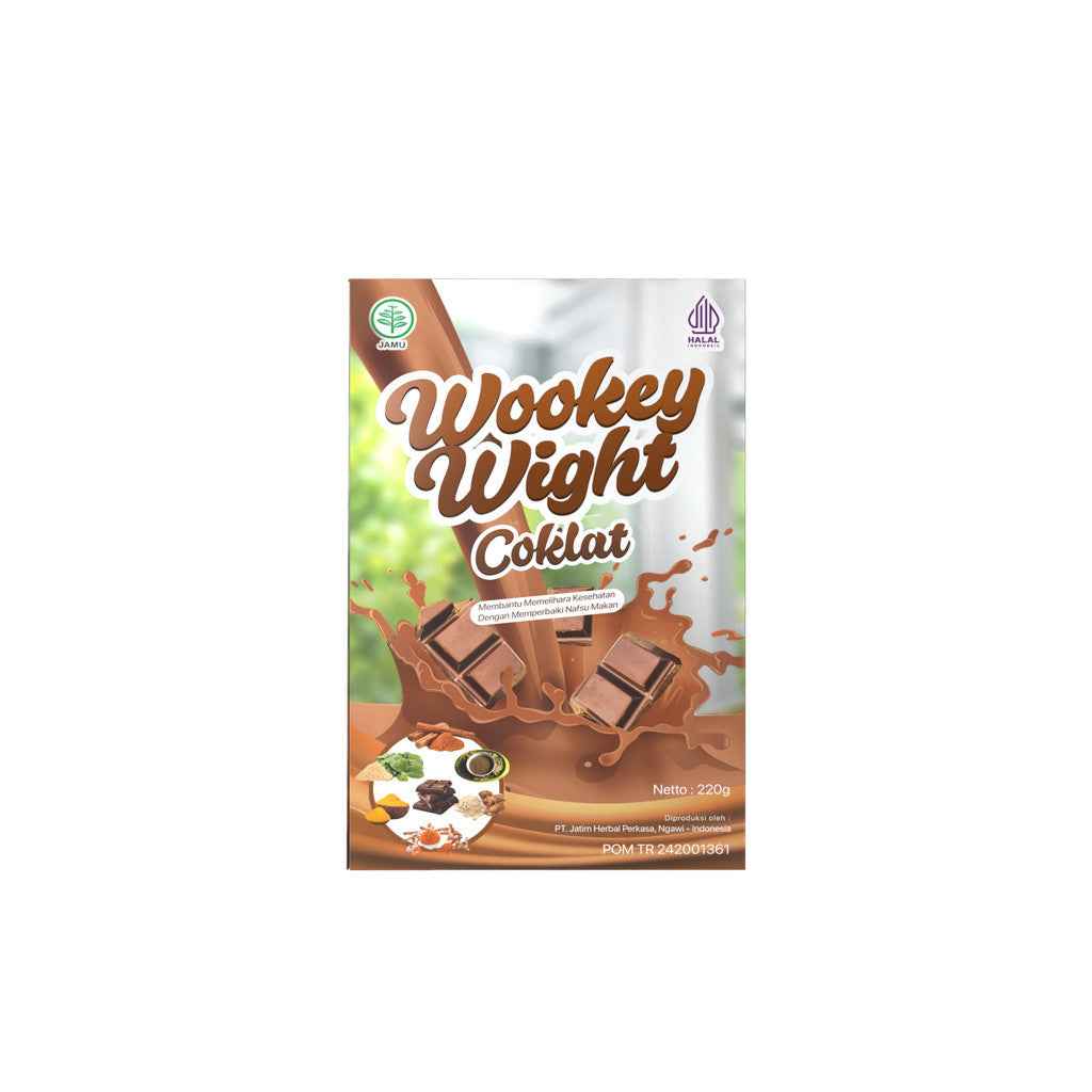 WOOKEY WIGHT COKLAT 220 GRAM Default Title