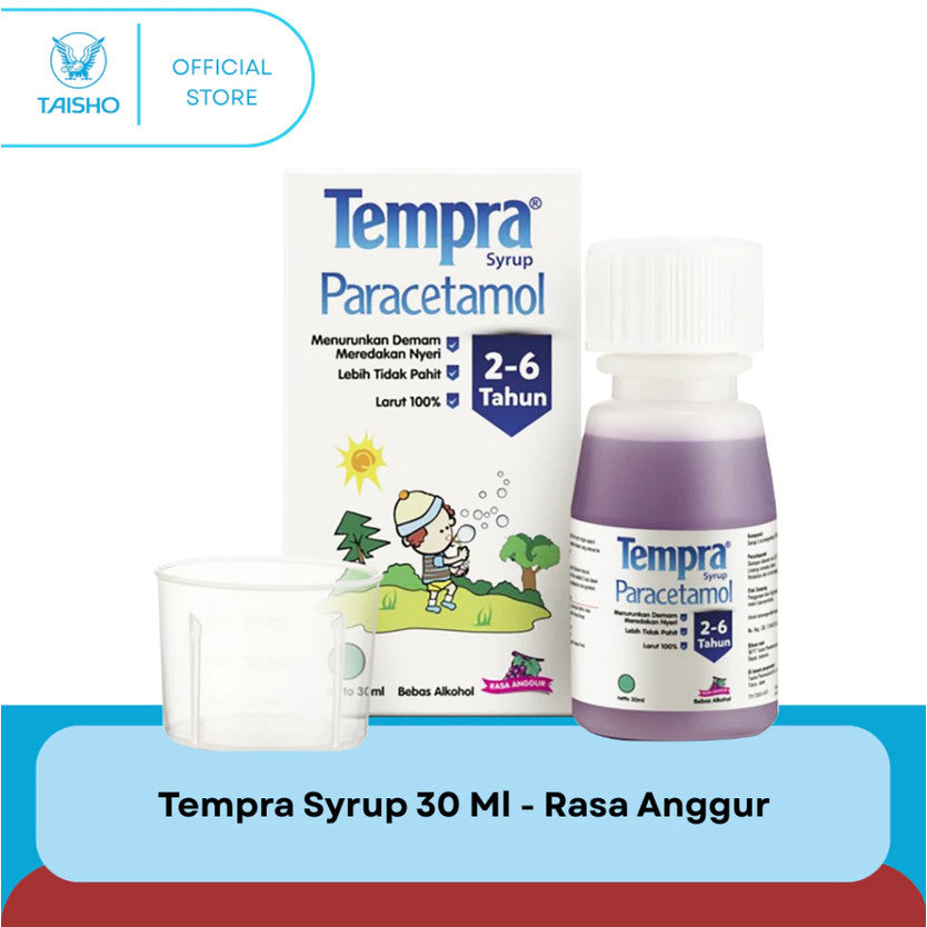 TEMPRA SYRUP PARACETAMOL RASA ANGGUR 30 ML