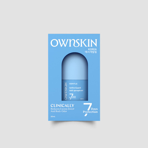 OWNSKIN ANTI PERSPIRANT GENTLE ACTIVE GUARD 30ML
