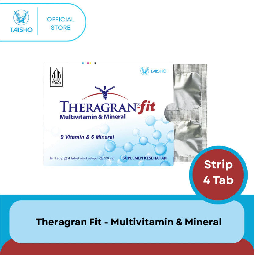 THERAGRAN FIT 1 STRIP 4 TABLET