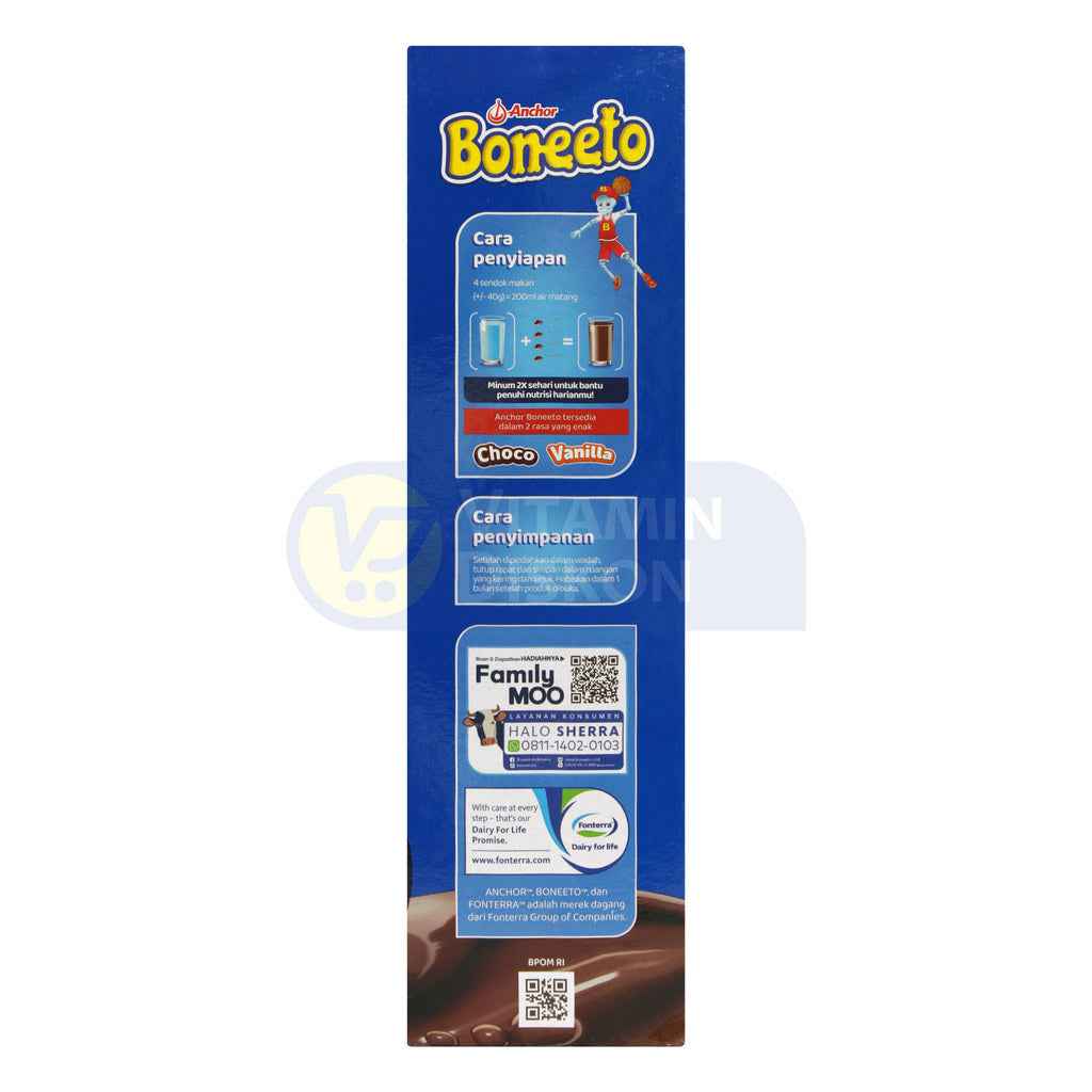 BONEETO CHOCO 685G | SUSU BUBUK ANAK-ANAK, RASA COKELAT, PERTUMBUHAN ANAK, TUMBUH KEMBANG ANAK, KEKUATAN TULANG, DAYA TAHAN TUBUH, IMUNITAS TUBUH
