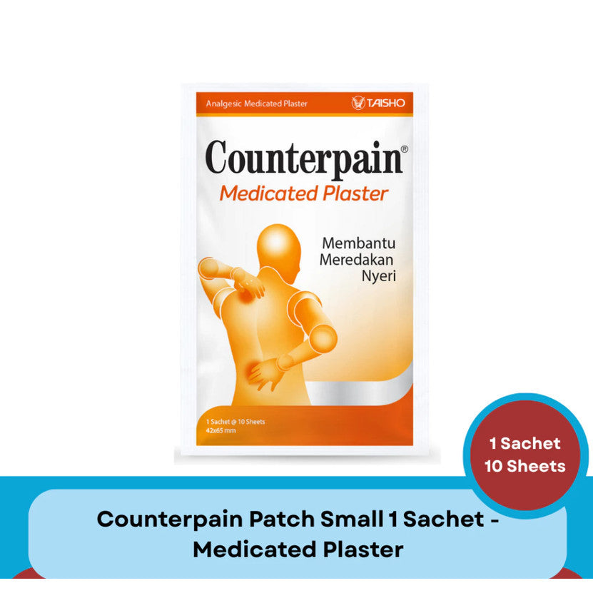COUNTERPAIN MEDICATE PLESTER SMALL 1 SACHET