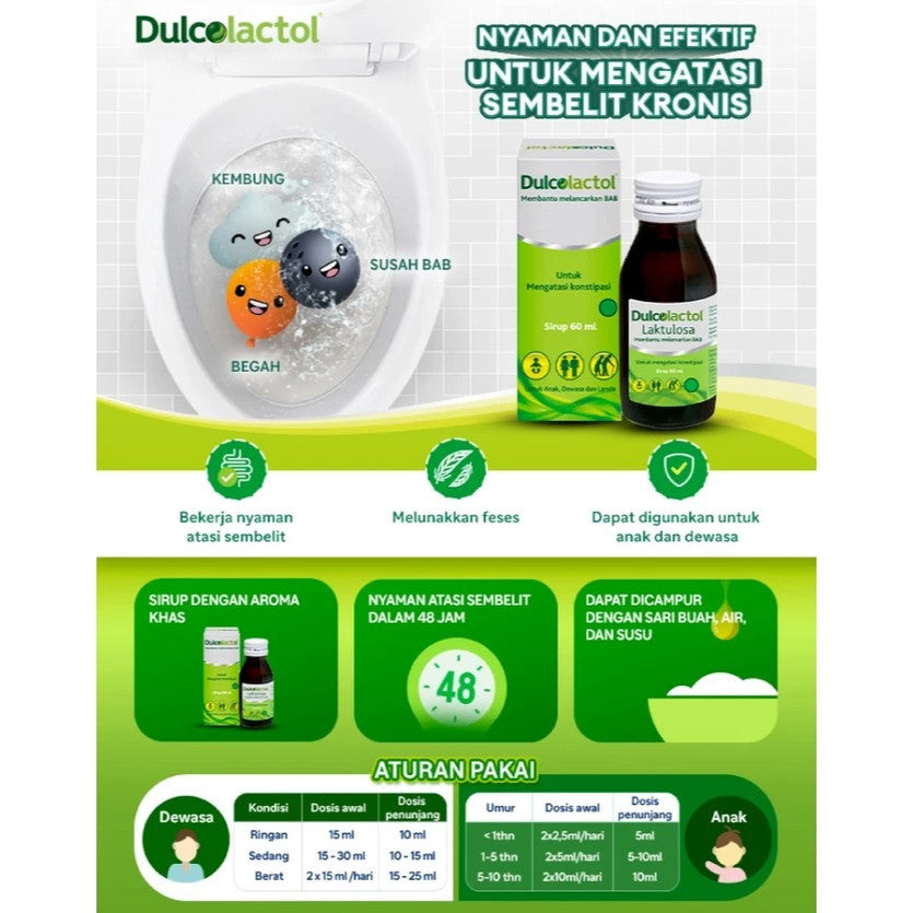 DULCOLACTOL SYRUP 60ML