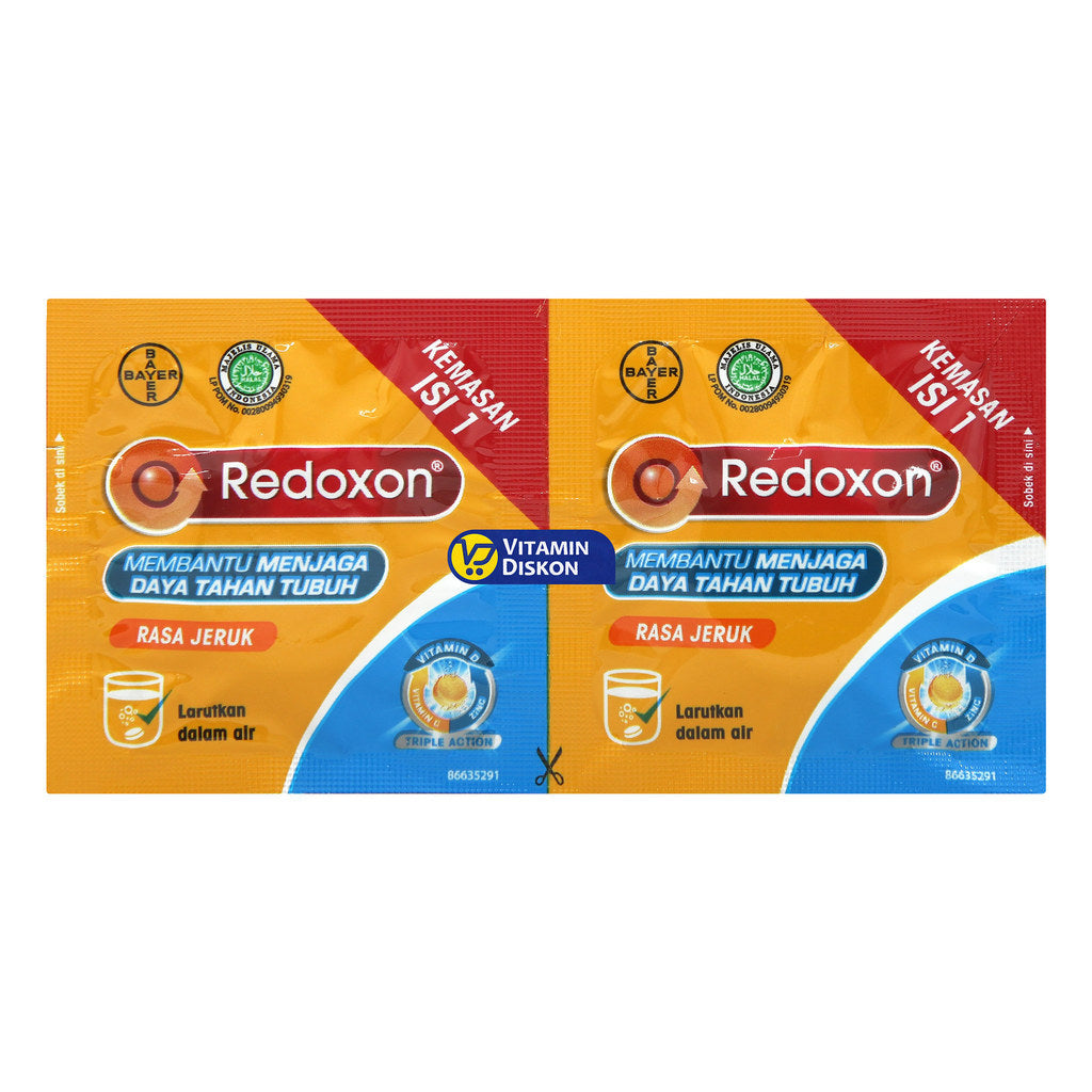 REDOXON EFFERVESCENT JERUK 2 TABLET