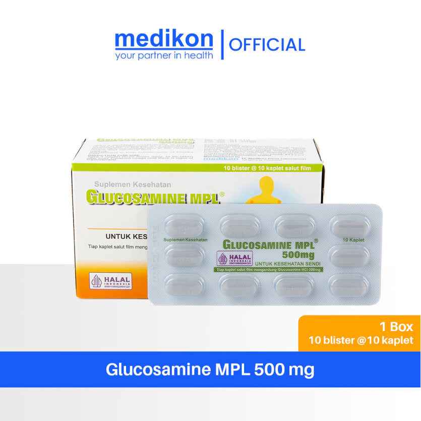 GLUCOSAMINE MPL 500 MG 1 BOX ISI 10 STRIP