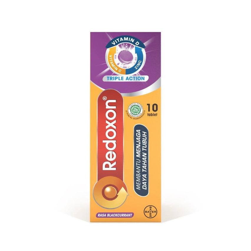 REDOXON TRIPLE ACTION BLACKCURRANT 10 TABLET