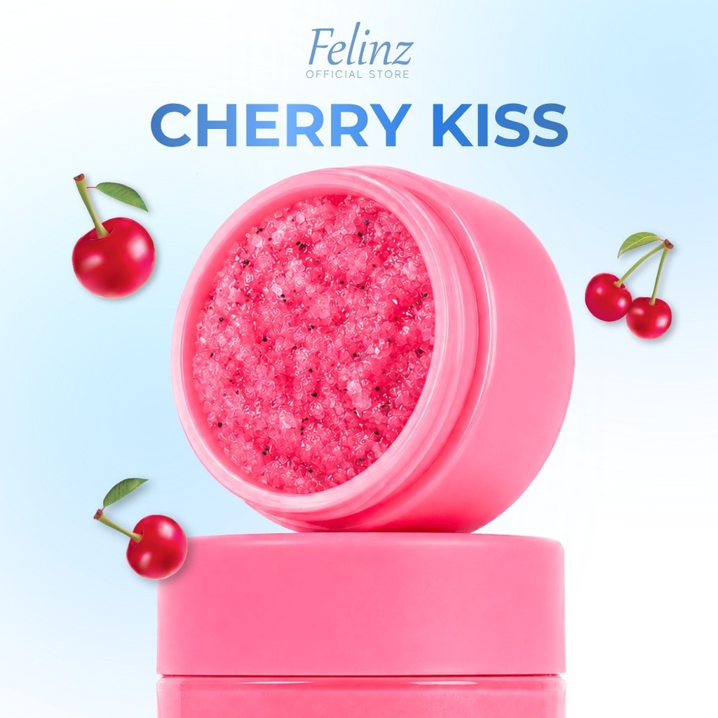 FELINZ LIP SCRUB CHERRY KISS 5G