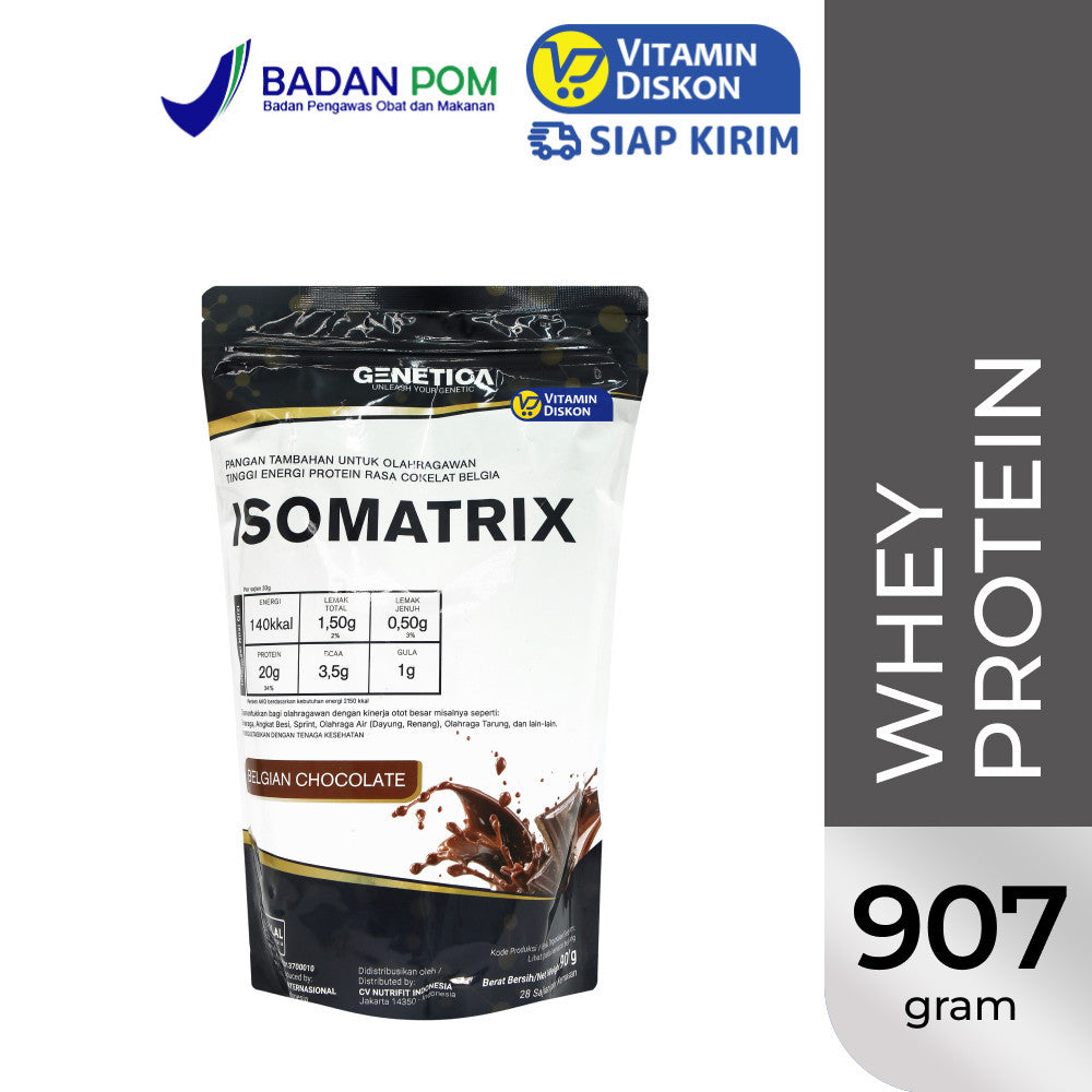 GENETICA ISOMATRIX CHOCOLATE 2 LBS 907 GR