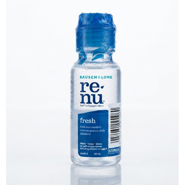 BAUSCH + LOMB RENU FRESH MPS | CAIRAN PEMBERSIH SOFTLENS, CAIRAN LENSA KONTAK, PEMBERSIH LENSA KONTAK, PEMBILAS LENSA KONTAK, AIR CUCI SOFTLENS, PERAWATAN LENSA, MELEMBABKAN LENSA