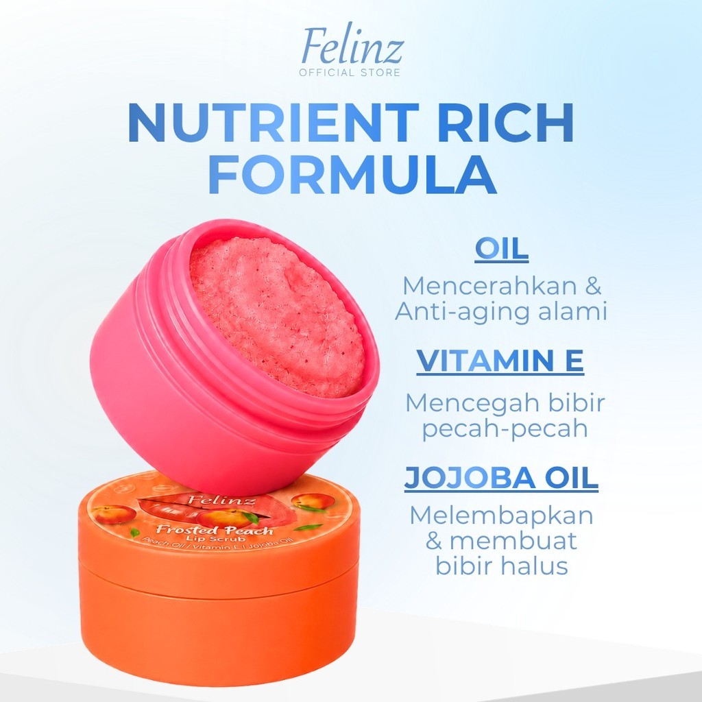 FELINZ LIP SCRUB CHERRY KISS 5G