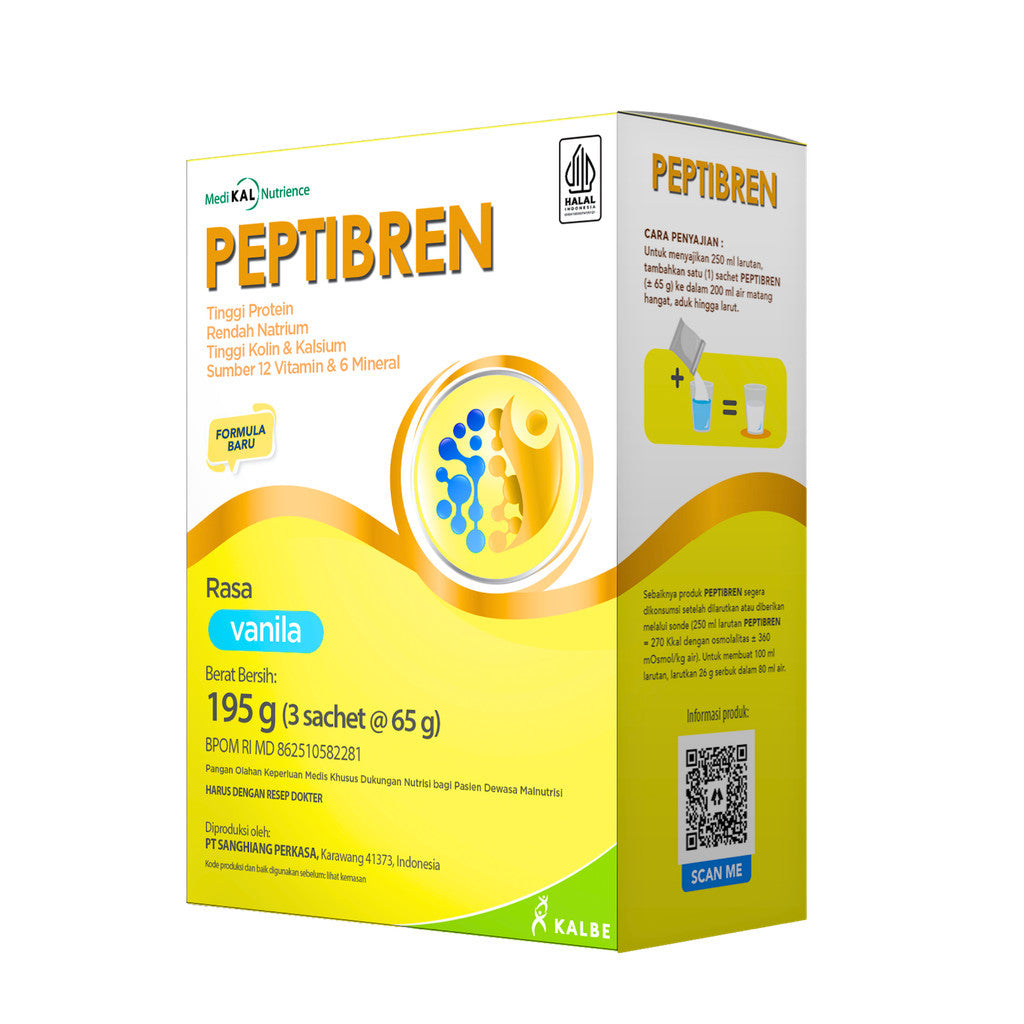 PEPTIBREN VANILLA 195 GR BOX