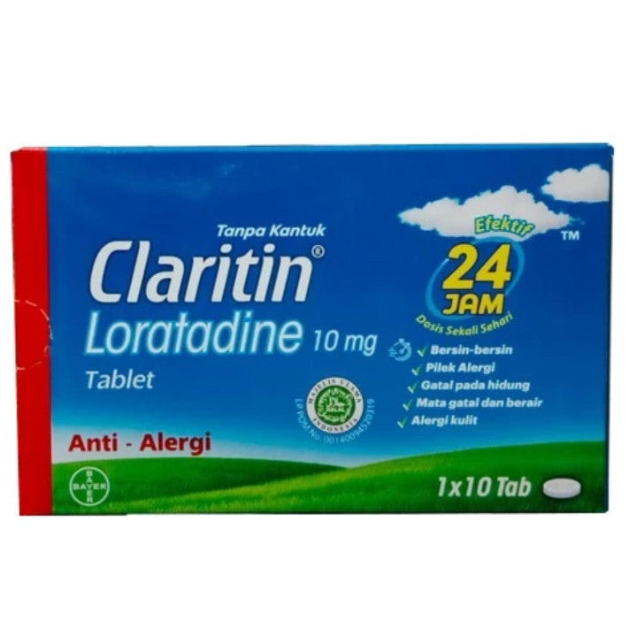 CLARITIN LORATADINE 10MG 5 TABLET