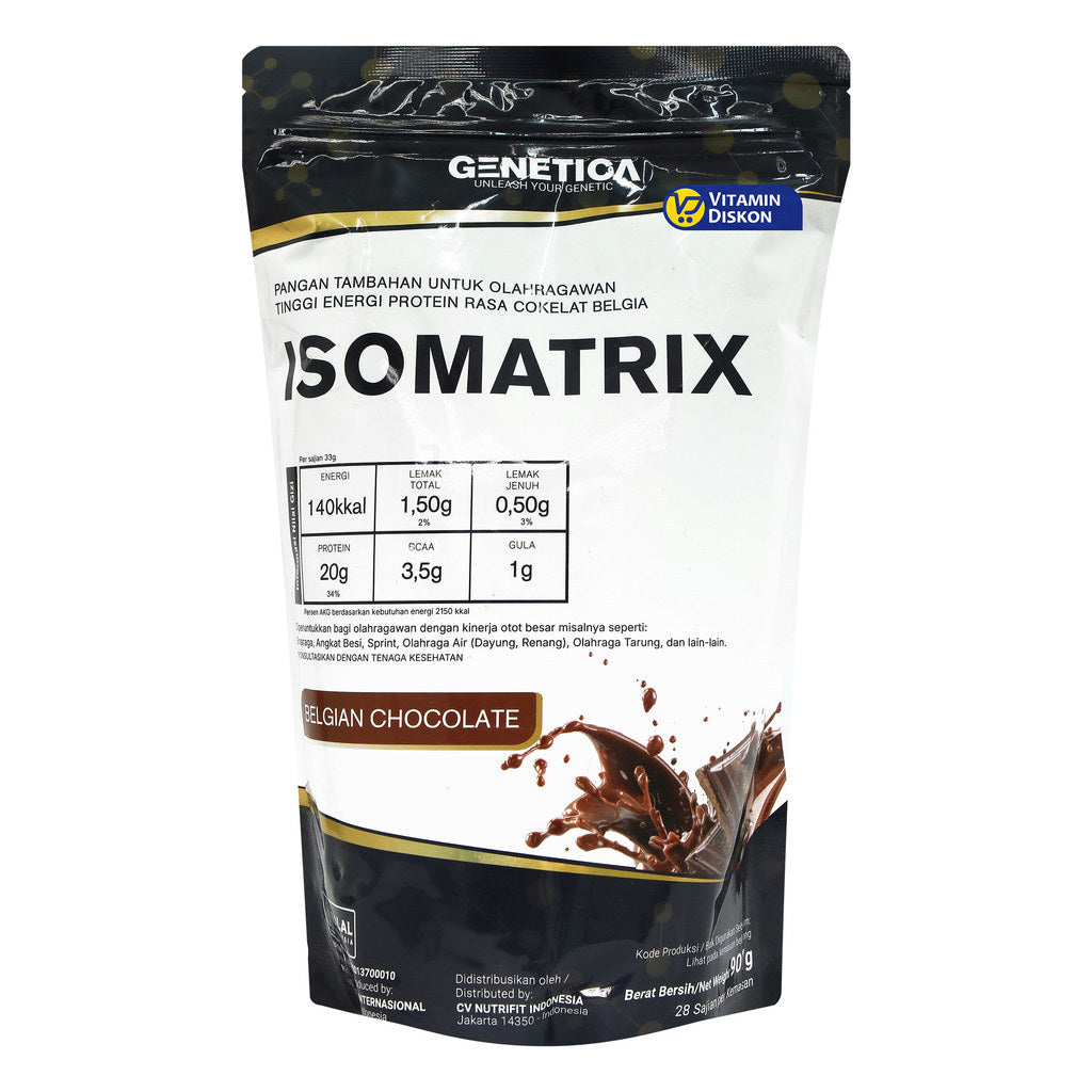 GENETICA ISOMATRIX CHOCOLATE 2 LBS 907 GR