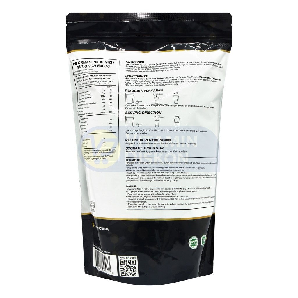 GENETICA ISOMATRIX CHOCOLATE 2 LBS 907 GR