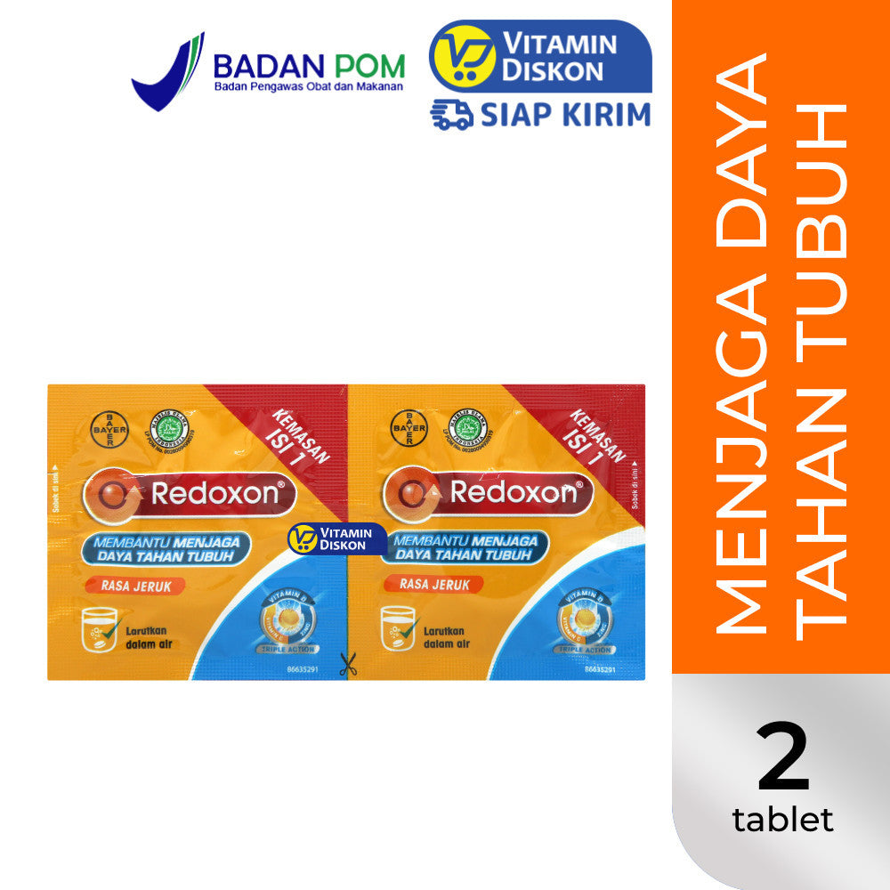 REDOXON EFFERVESCENT JERUK 2 TABLET
