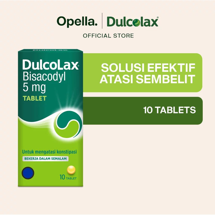 DULCOLAX BISACODYL 5MG 10 TABLET