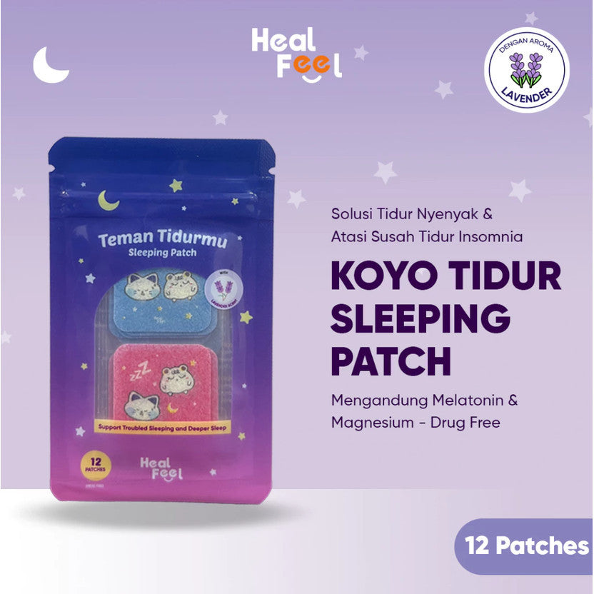 HEALFEEL SLEEPING PATCH LAVENDER 12 PATCH