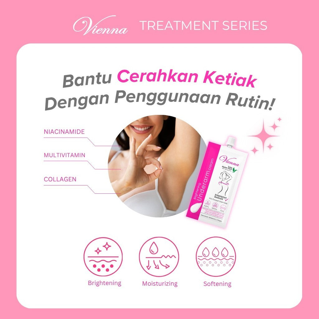 VIENNA UNDERARM TREATMENT CREAM 30ML SACHET