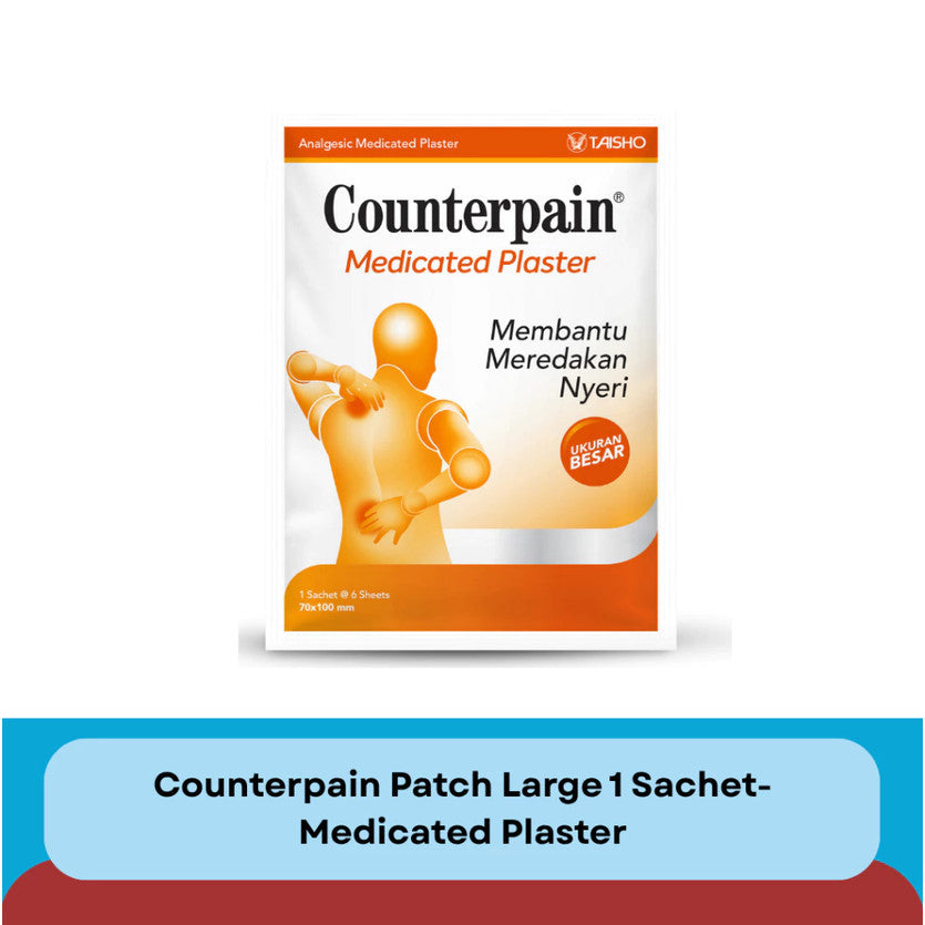 COUNTERPAIN MEDICATE PLESTER SMALL 1 BOX 20 SACHET