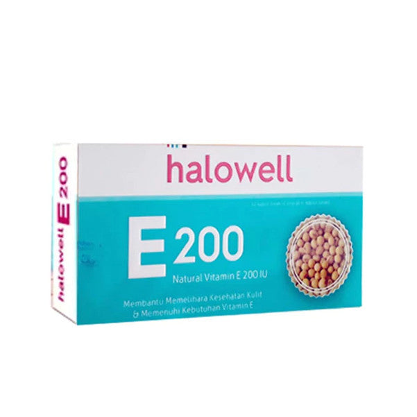 HALOWELL E200 VITAMIN E 200 IU 1 BOX ISI 2 STRIP