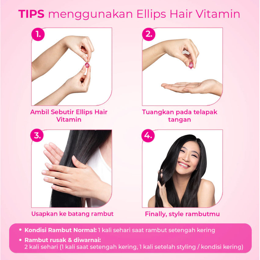 ELLIPS HAIR VITAMIN PRO KERATIN HAIR REPAIR 6 PCS