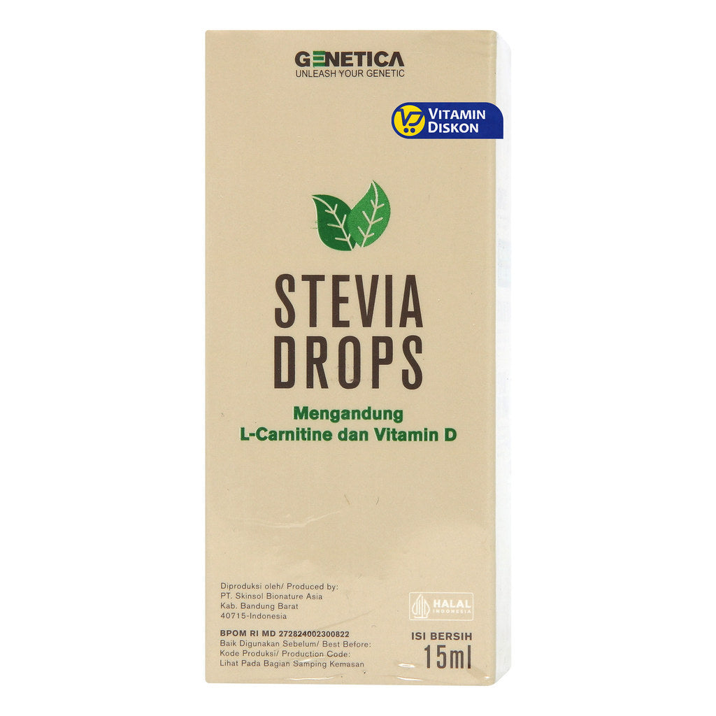 GENETICA STEVIA DROPS 15 ML