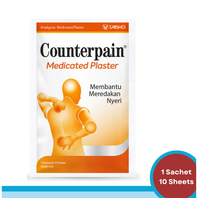 COUNTERPAIN MEDICATE PLESTER SMALL 1 SACHET